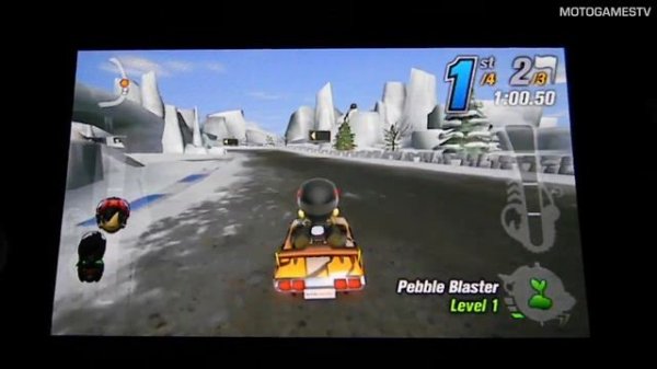 ModNation Racers Road Trip (PS Vita) - Single Player Race Gameplay