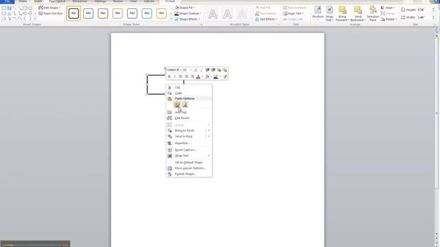 ER Diagram in MS Word Part 1 - Creating A Strong Entity смотреть онлайн
