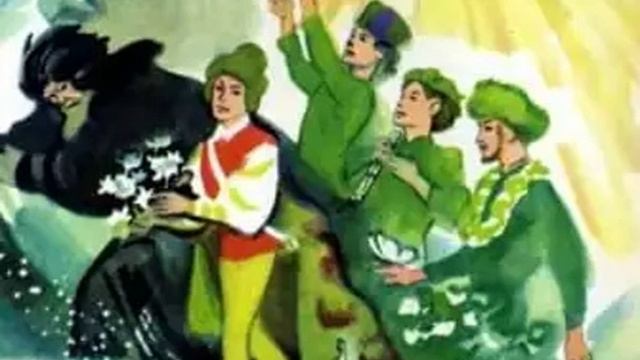 Слушать детскую сказку - Двенадцать месяцев смотреть онлайн
