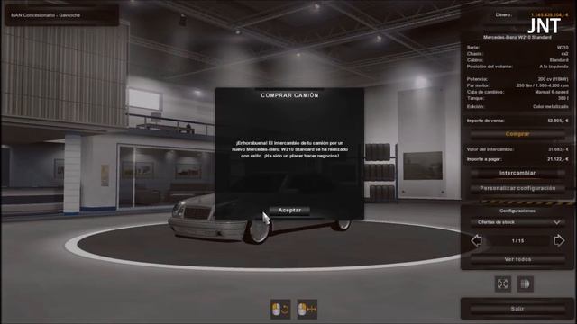 [1.34] Euro Truck Simulator 2 | Mercedes Benz W210 | Mods смотреть онлайн