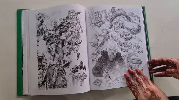 [Book Preview] Kim Jung-Gi 2018 Sketch Collection Superani