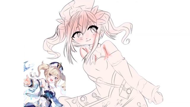 Barbara Genshin Impact!| Sparkles studios timelapses! #GenshinImpact смотреть онлайн