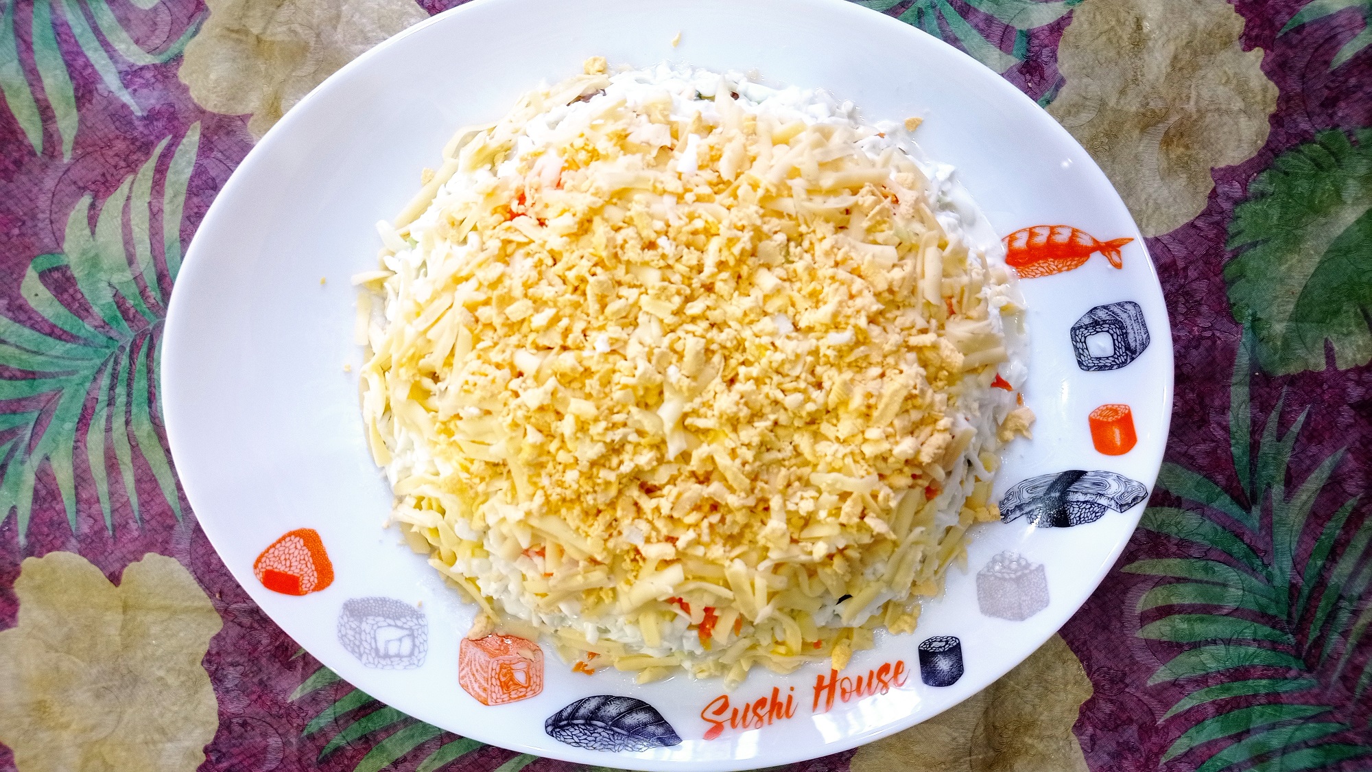 Диабетики! Готовимся к Новому году! Салат Мимоза. Mimosa Salad.