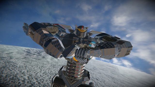 Space Engineers Jaeger on the series x improving with new blocks смотреть онлайн