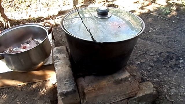 Как приготовить УХУ на костре пошаговый видео рецепт. От 