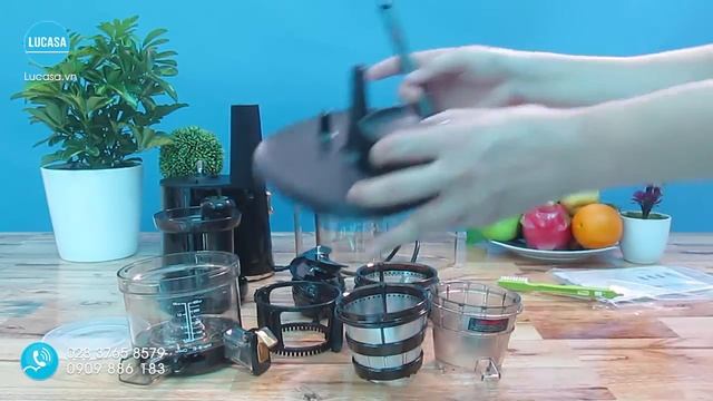 Máy ép trái cây Hurom HAA-BBE17 - Hurom Slow Juicer - Lucasa.vn смотреть онлайн