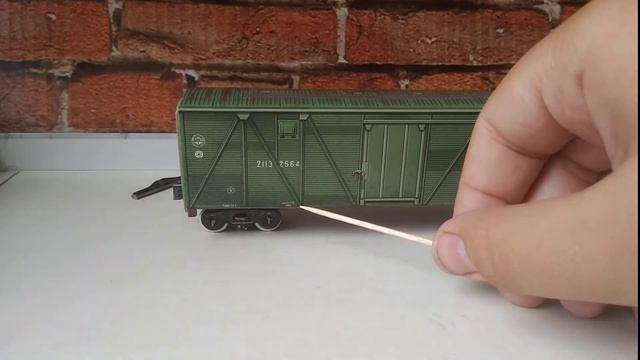 Крытый вагон 11-066 1/87 УМБУМ (Умная Бумага) смотреть онлайн