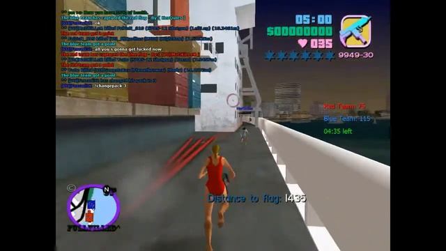 VCMP 0.4 - Capture The Flag Server - Gameplay of Bigship map смотреть онлайн