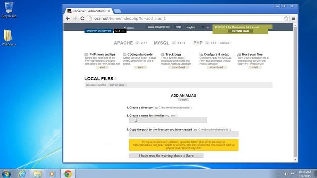 CIS 305 Web Development Setup: EasyPHP Setup смотреть онлайн