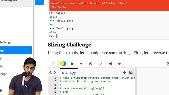 Hour of Python - Coding Challenge 4 | Reverse Slicing смотреть онлайн