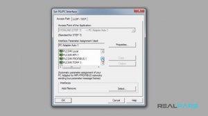 22 Установите интерфейс PG PC Для подключения ПЛК к программному обеспечению