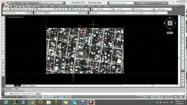 Plano de ubicacion Google Earth-Autocad смотреть онлайн