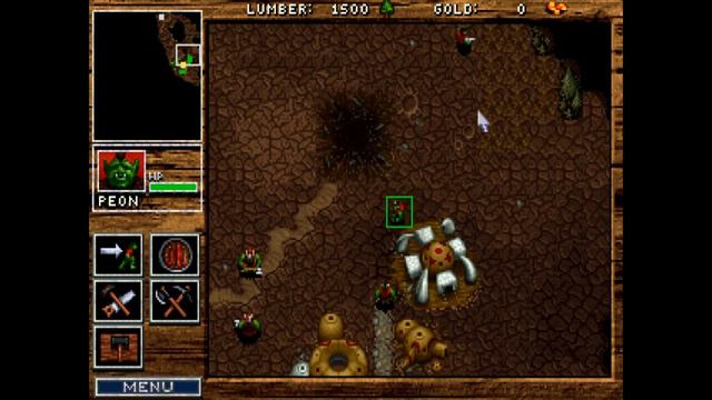 Warcraft Orcs & Humans (1994) Gameplay смотреть онлайн