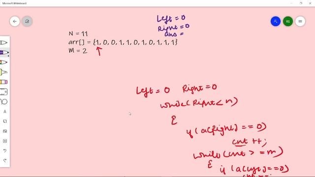Maximize Number of 1's | Problem of the Day-01-08-21 | Riya Singhal смотреть онлайн