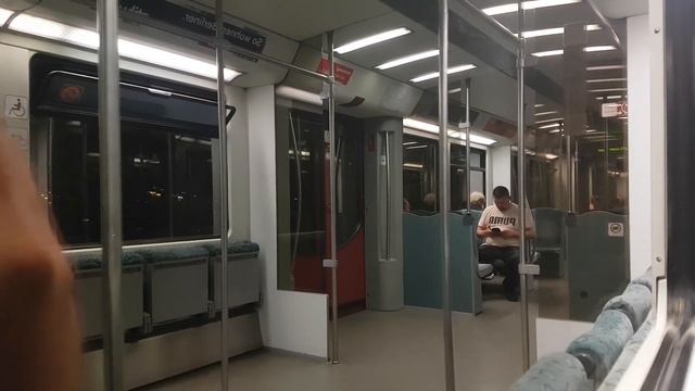 Berlin S-Bahn Mitfahrt Schönefeld Flughafen - Alexanderplatz | Berlin suburban train смотреть онлайн