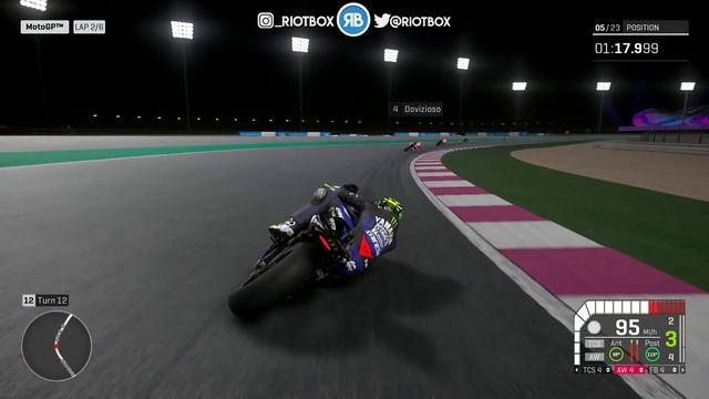 FIRST RACE FOR YAMAHA! QATAR GP! | MotoGP 19 Career Mode Part 39 (MotoGP 2019 Game PS4 Gameplay) смотреть онлайн