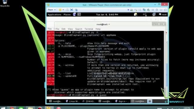 sql injection using bindEliphent tool in kali linux смотреть онлайн