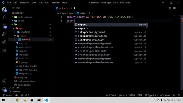React TypeScript | Creando authReducer смотреть онлайн