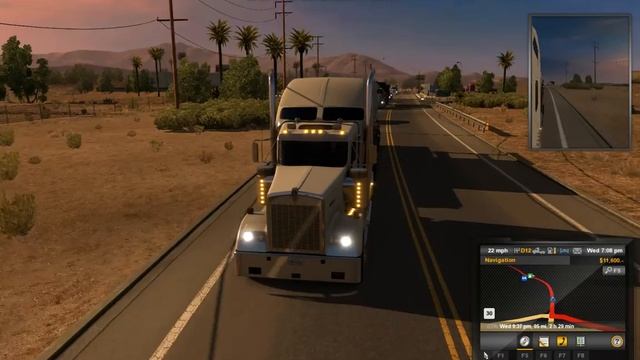 ATS CPU AMD FX 6300, GPU R9 270 Max Setings Scaling 400% смотреть онлайн