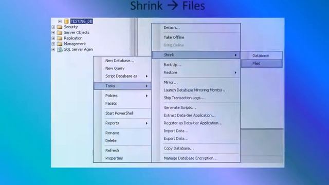 Shrink SQL Log Files смотреть онлайн