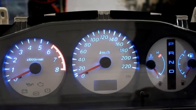 Подсветка щитка приборов Lancer 9 смотреть онлайн