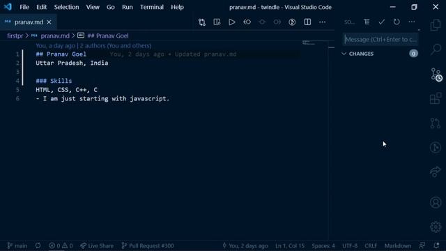 How to make Pull Request directly from vscode | Pull changes смотреть онлайн