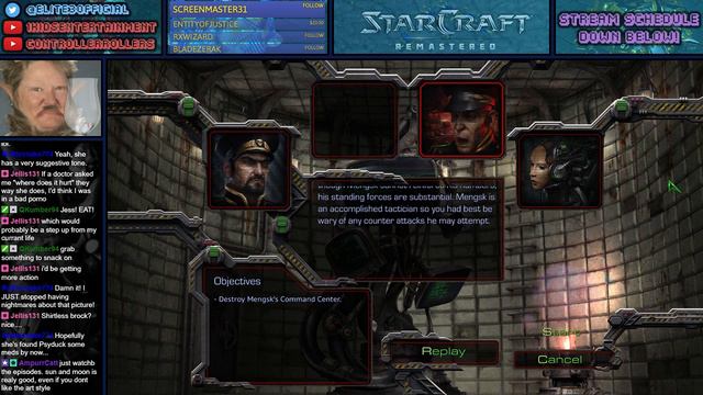 StarCraft: Remastered BROOD WAR (Part 11) - Controller Rollers Live смотреть онлайн