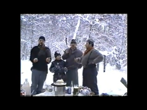 Шашлык в Троице-Лыково зимой 1997 года смотреть онлайн