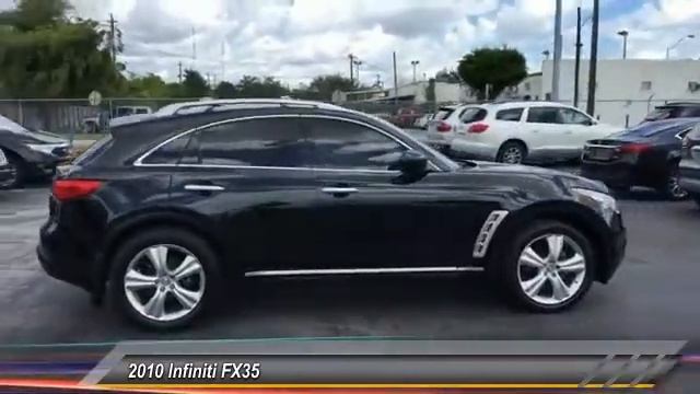 2010 INFINITI FX35 Hollywood FL 2135CO смотреть онлайн