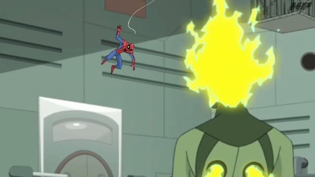 Spider-man Saves Gwen from Master planer | The Spectacular Spider-man смотреть онлайн