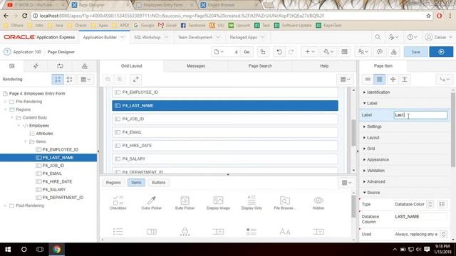 Create a Form Manually in Oracle Apex смотреть онлайн