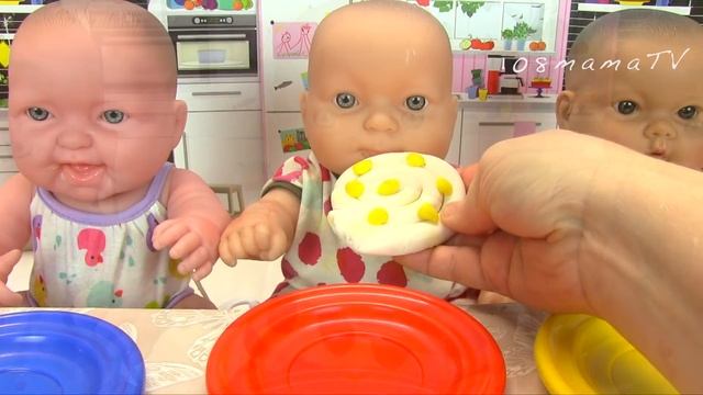 Булочки с Загадкой Сестрички Учат Ягоды Получают Сюрпризы Мультики Как Мама и Куклы 108мама тв смотреть онлайн
