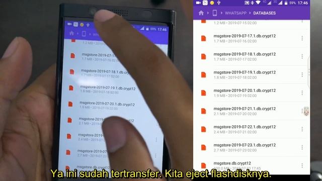 Cara Mengembalikan Chat WhatsApp TANPA Google Drive смотреть онлайн