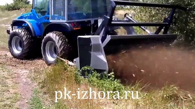 TFVJ–AMUR – лесной мульчер с фиксированными молотками для тракторов 40-130 л.с. смотреть онлайн