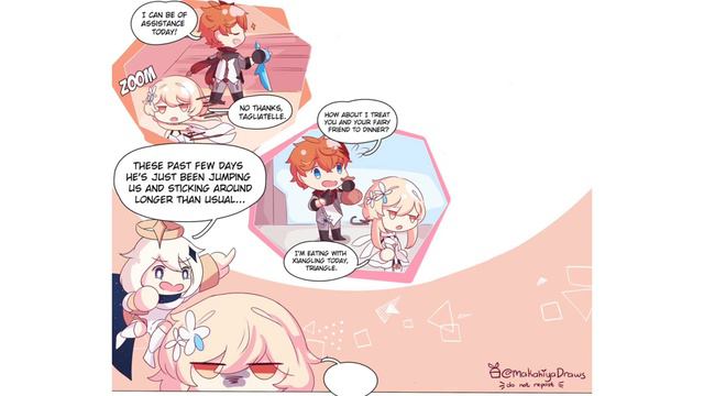 Childe's Nicknames - a Chilumi Genshin Impact Comic Dub смотреть онлайн