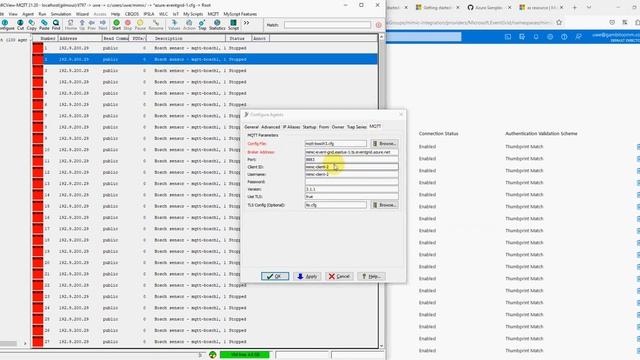 MIMIC MQTT Simulator: scaling to 100 publishers to Azure Event Grid смотреть онлайн