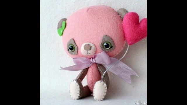 Самые необычные и красивые поделки из фетра своими руками смотреть онлайн