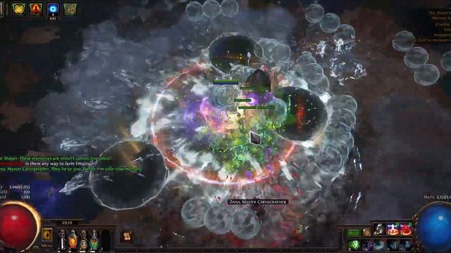 POE 3.21 CWDT 52%CDR Ice Nova/forstbolt/CF Uber Shaper Lv85 Last Phase (medium Budget)