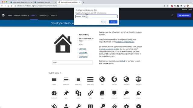 Añadir iconos al menú de WordPress en temas editados con Gutenberg смотреть онлайн