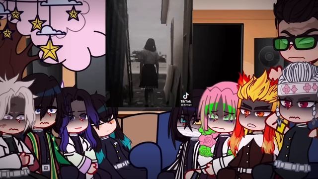 HASHIRAS REACTS TO MY FYP || Gacha Club|| смотреть онлайн