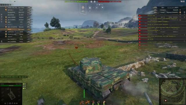 Защитник тащит или нет?!!Birthday!!играю World of Tanks с VeinsGames смотреть онлайн