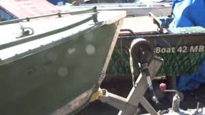 Редкая мотолодка Прогресс 3М в оригинале