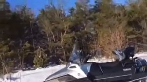 Обзор снегохода Yamaha Professional II часть 2