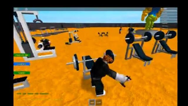 Roblox Качаем мускулы смотреть онлайн