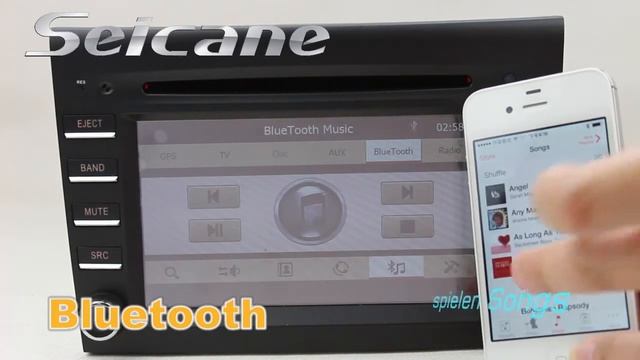 Porsche 911 997 autoradio GPS-Navigationssystem, DVD player mit Bluetooth Ipod SD MP3 AUX смотреть онлайн