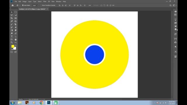 How to Create Google Chrome Logo in Photoshop | Photoshop tutorial смотреть онлайн