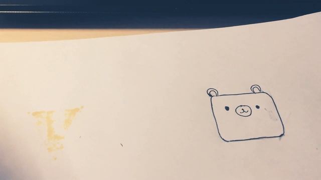 Как нарисовать мишку по клеточкам! смотреть онлайн