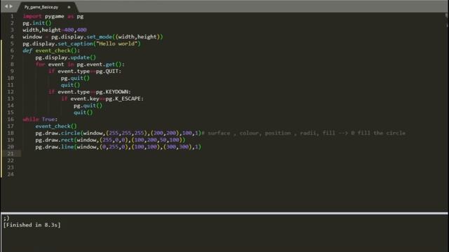 Basics of pygame in python смотреть онлайн