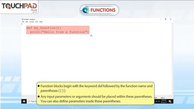 Functions in Python смотреть онлайн
