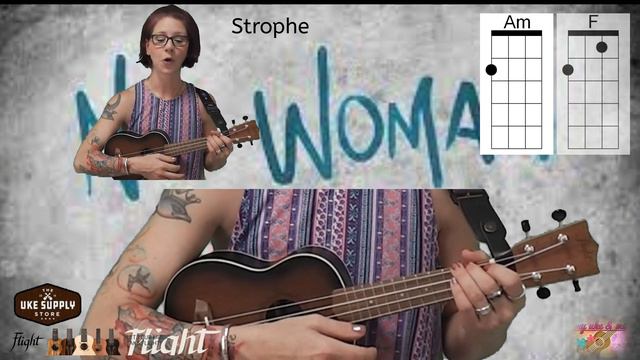 Ukulelen Tutorial . No woman no cry смотреть онлайн